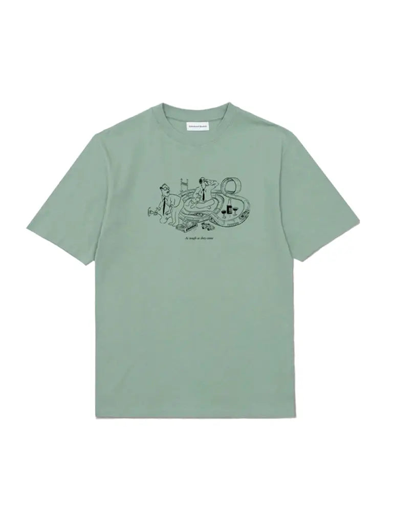 Scalextric Tee- Sage Green Edmmond Studios Tee Shirts