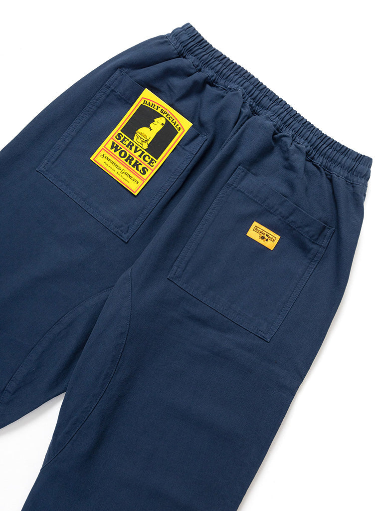 Canvas Chef Pant- Dark Navy Service Works Pants