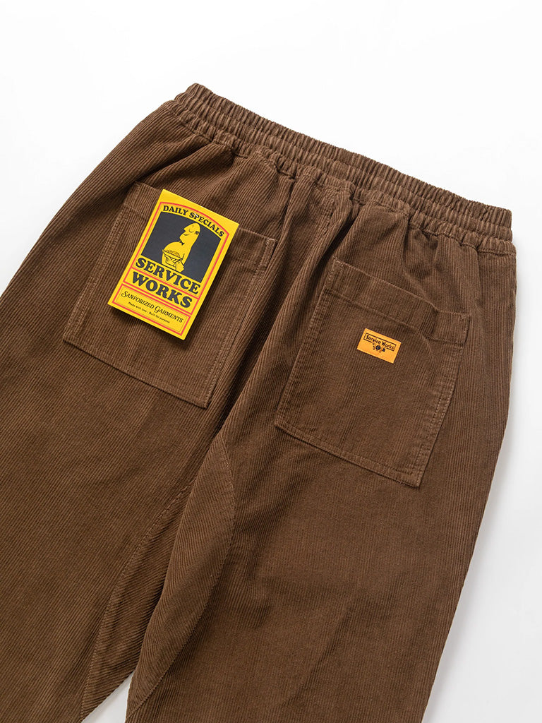 Corduroy Chef Pants- Bark Service Works Pants