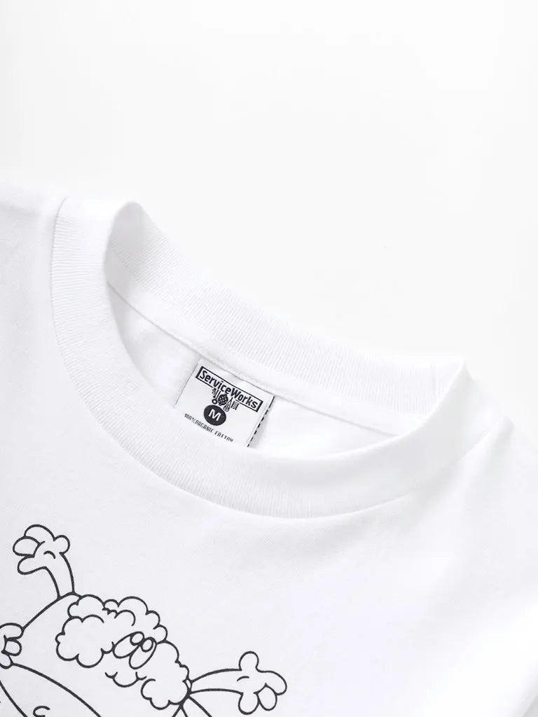 Pots & Pans Tee- White Service Works Tee Shirts