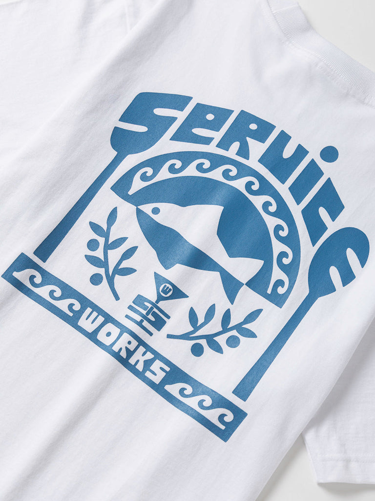 Milos Tee - White Service Works Tee Shirts