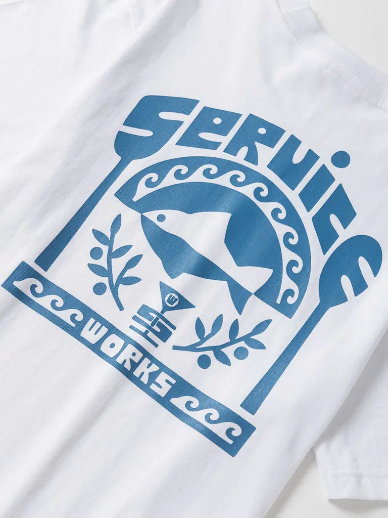 Milos Tee - White Service Works Tee Shirts