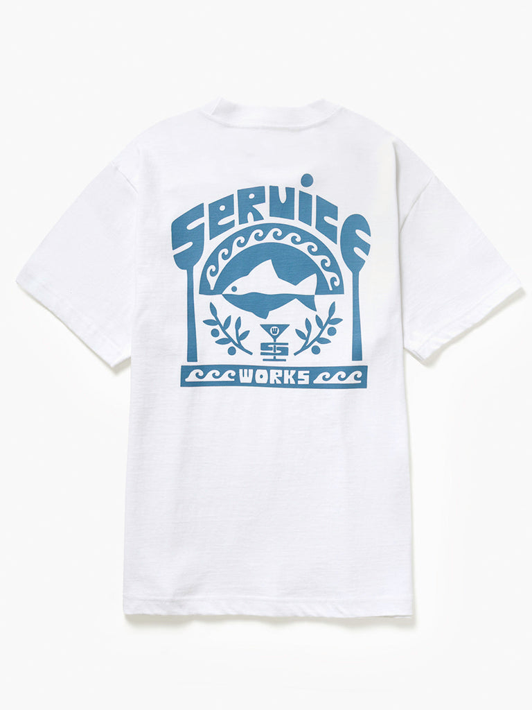 Milos Tee - White Service Works Tee Shirts