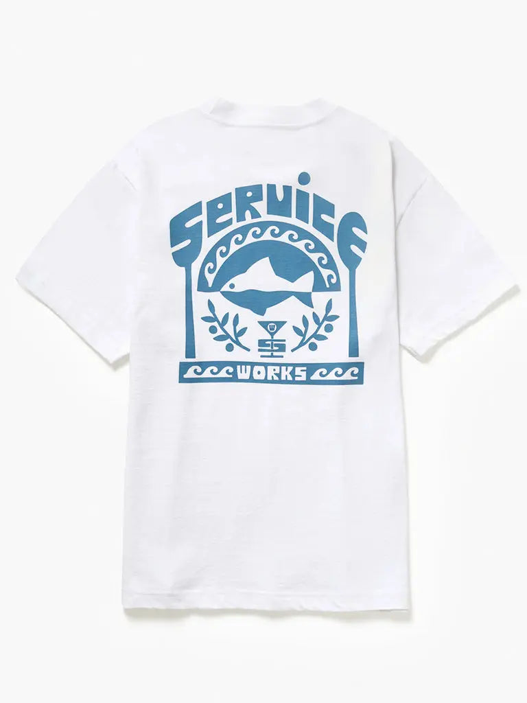 Milos Tee - White Service Works Tee Shirts