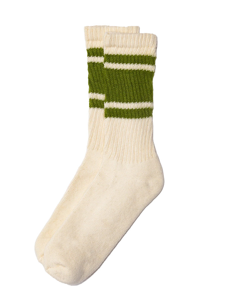 Mono Stripe Socks- Chive American Trench Socks