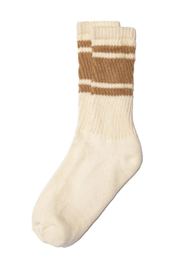 Mono Stripe Socks- Acorn American Trench Socks