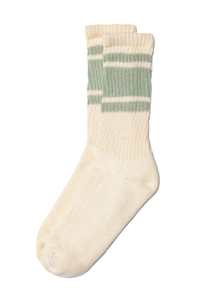 Mono Stripe Sock- Sage American Trench Socks