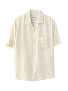 Striped Seersucker Shirt- White Corridor Shirts