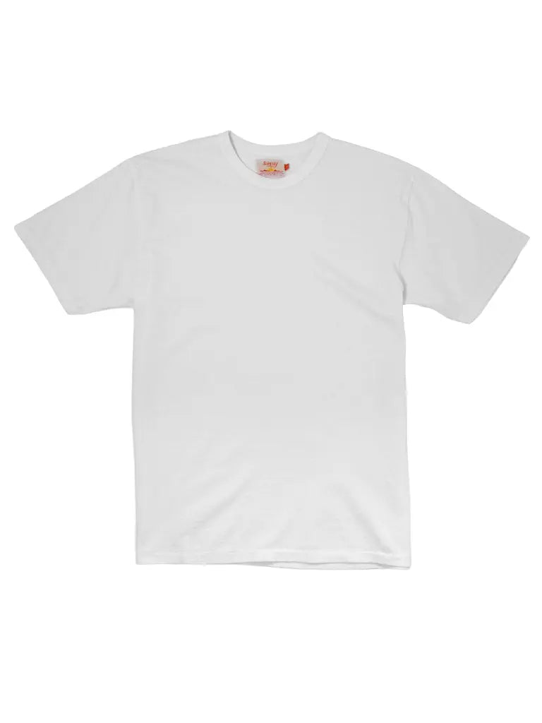 Haleiwa SS Tee- Pigment Dyed Blanc de Blanc Sunray Sportswear