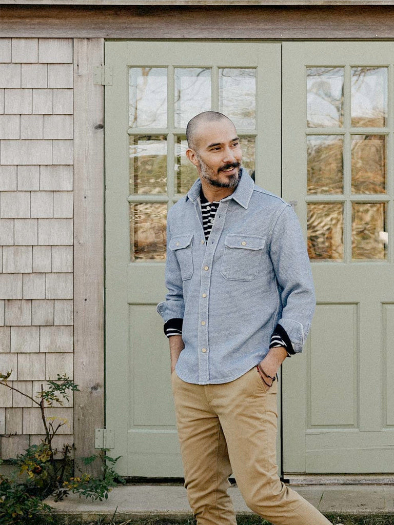 Division Shirt- Washed Indigo Taylor Stitch Shirts