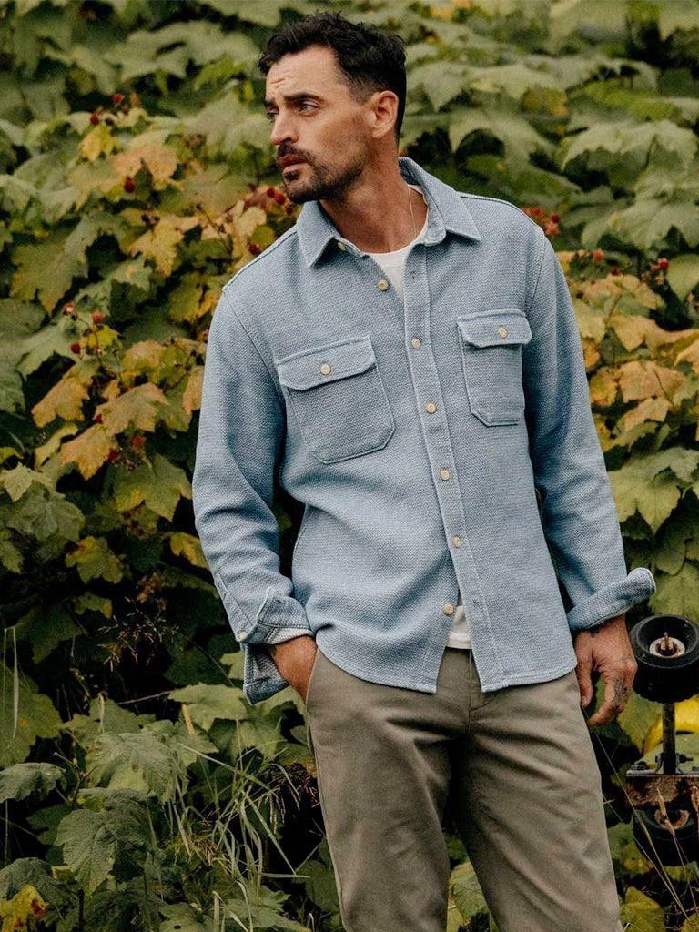 Division Shirt- Washed Indigo Taylor Stitch Shirts