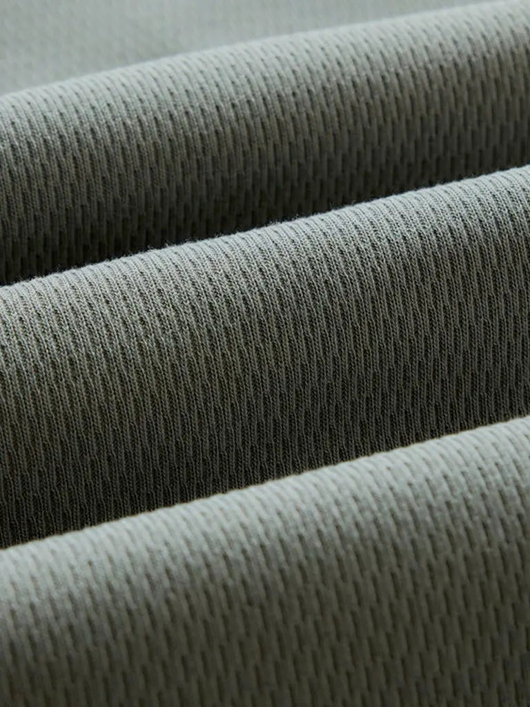 Organic Cotton Waffle Crew- Deep Sea Taylor Stitch Sweaters