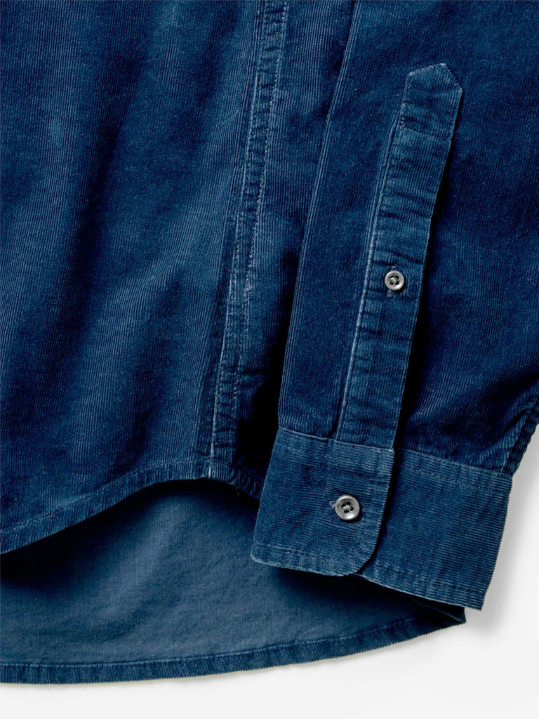 Jack Shirt- Heather Rinsed Indigo Pincord Taylor Stitch Shirts
