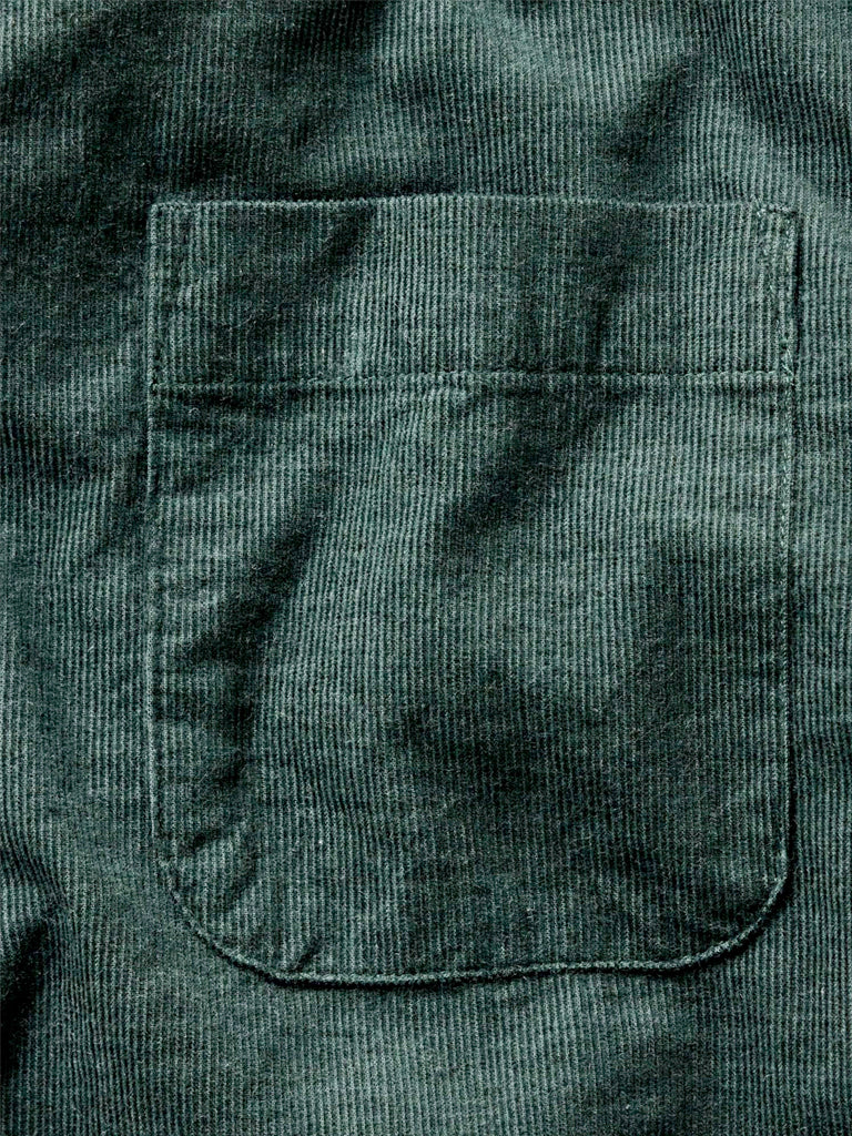 Jack Shirt- Heather Pine Pincord Taylor Stitch Shirts