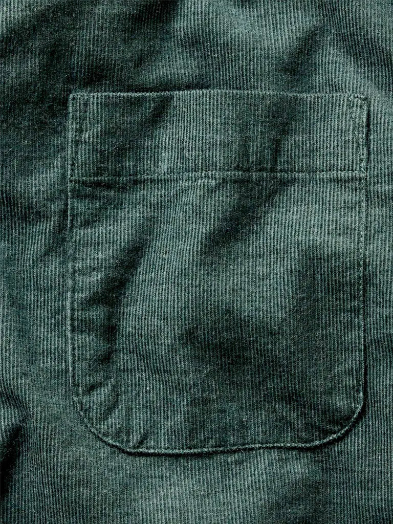 Jack Shirt- Heather Pine Pincord Taylor Stitch Shirts