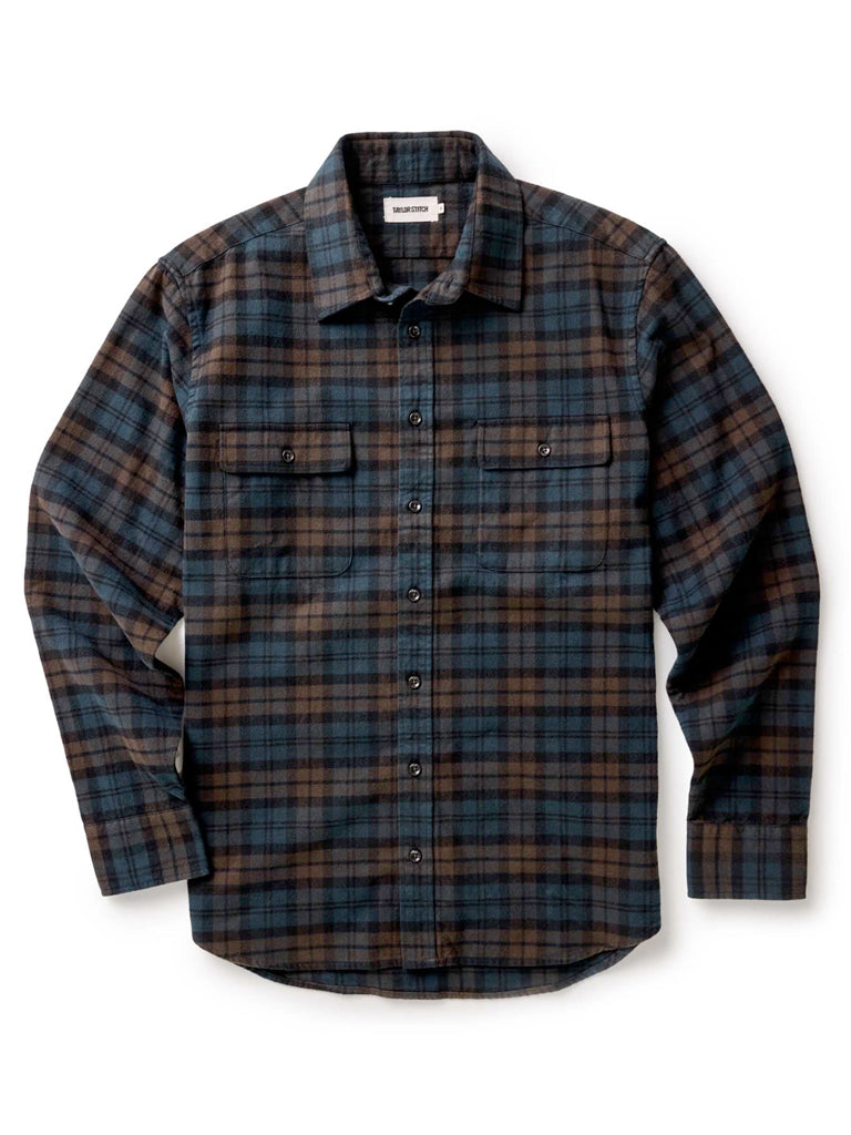 Yosemite Shirt - Wetlands Plaid Taylor Stitch Shirts