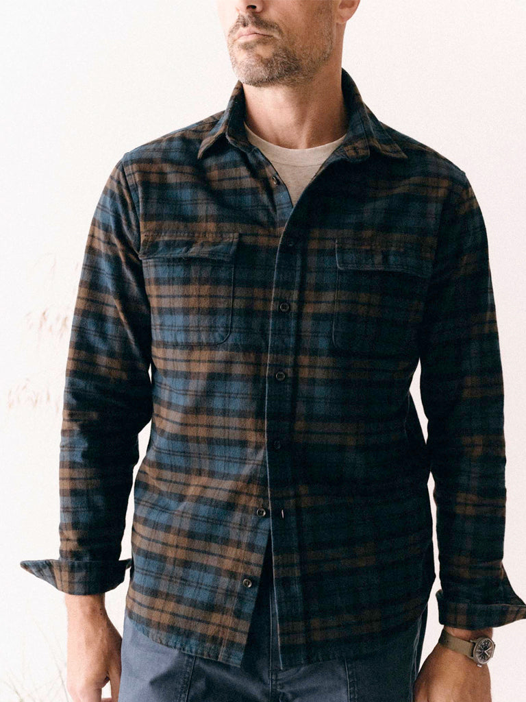 Yosemite Shirt - Wetlands Plaid Taylor Stitch Shirts