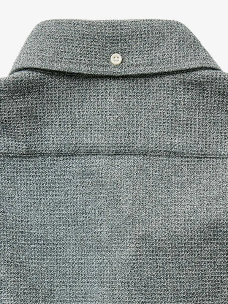 Jack Shirt- Deep Sea Twist Waffle Taylor Stitch Shirts