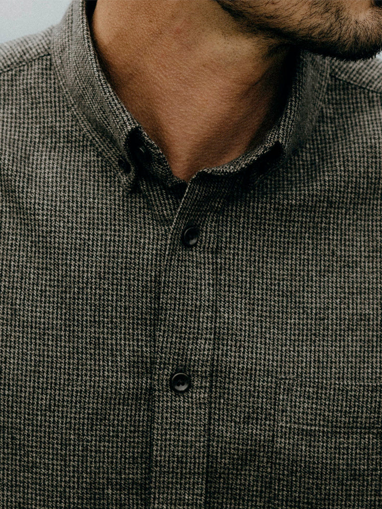 Jack Shirt- Forest Houndstooth Taylor Stitch Shirts