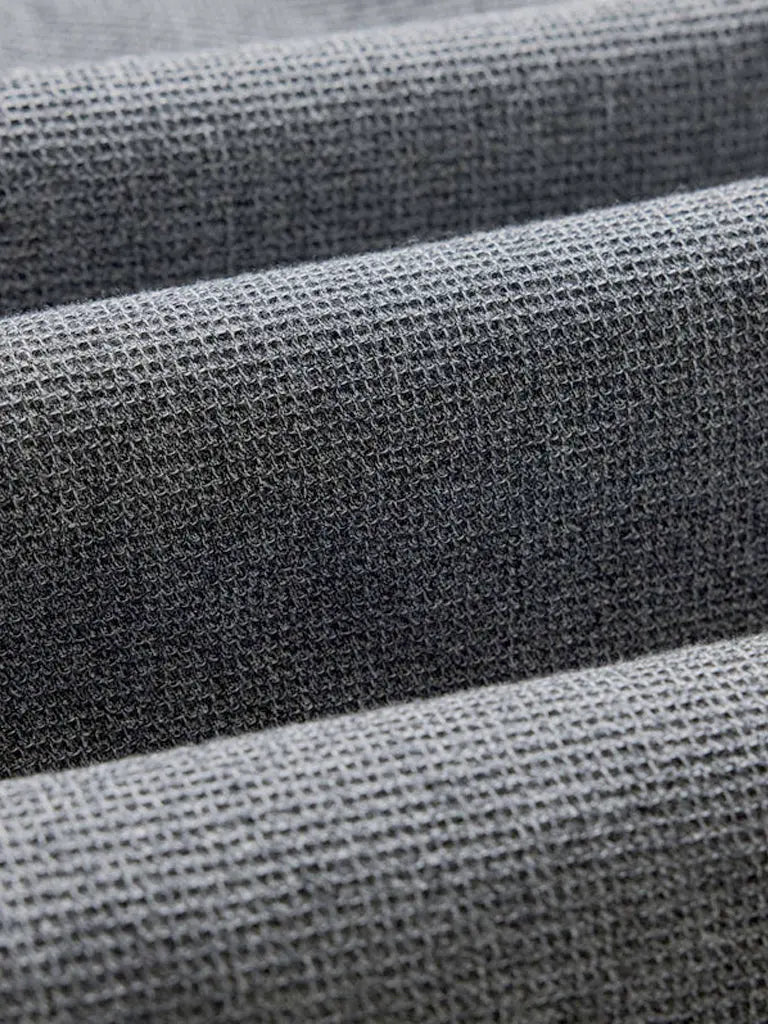 Jack Shirt- Charcoal Twist Waffle Taylor Stitch Shirts