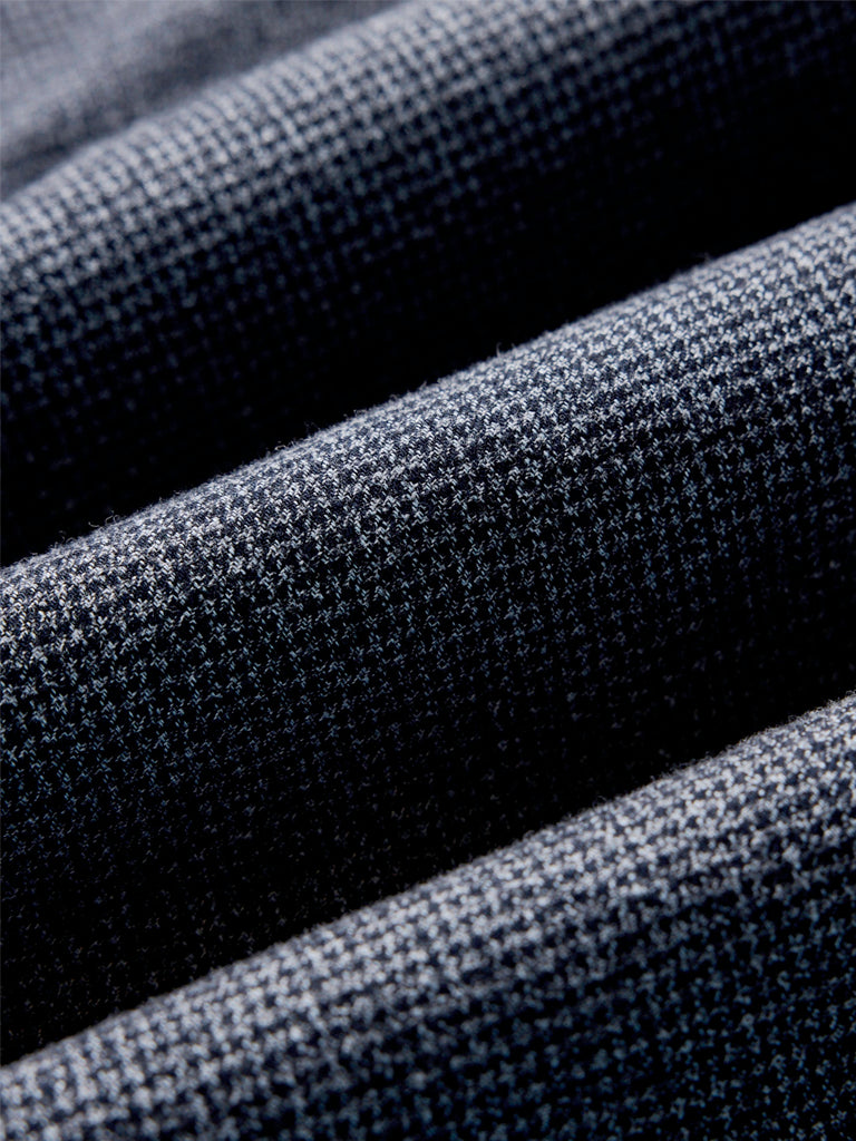 Jack Shirt- Dark Navy Houndstooth Taylor Stitch Shirts