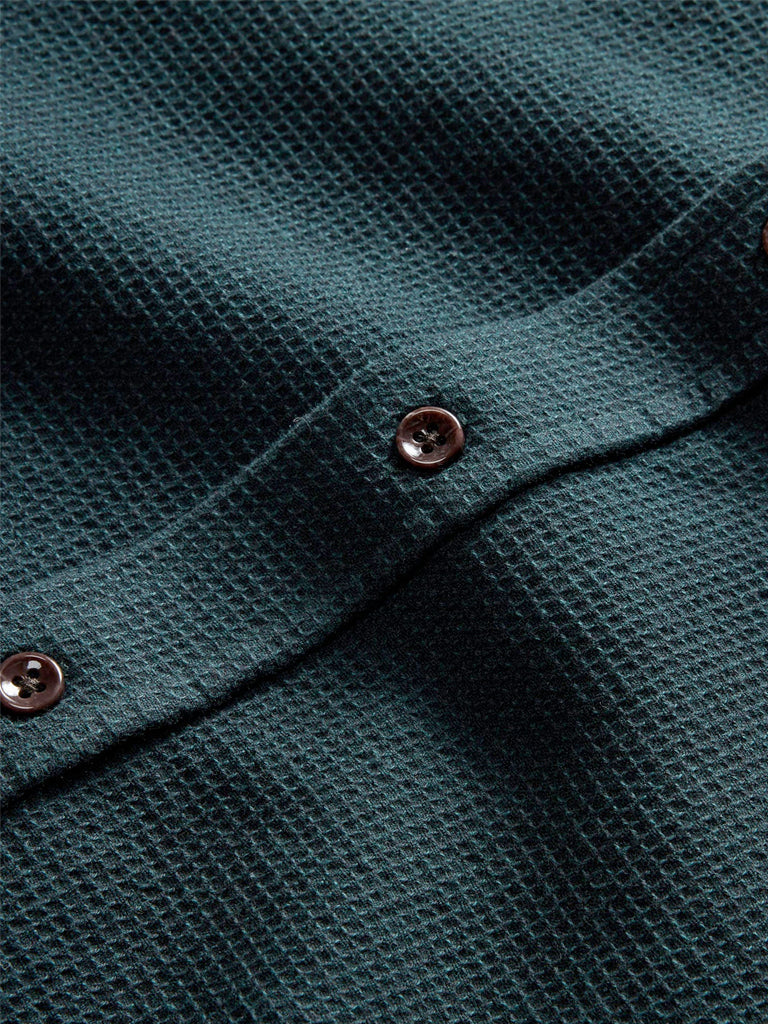 Jack Shirt- Forest Waffle Taylor Stitch Shirts