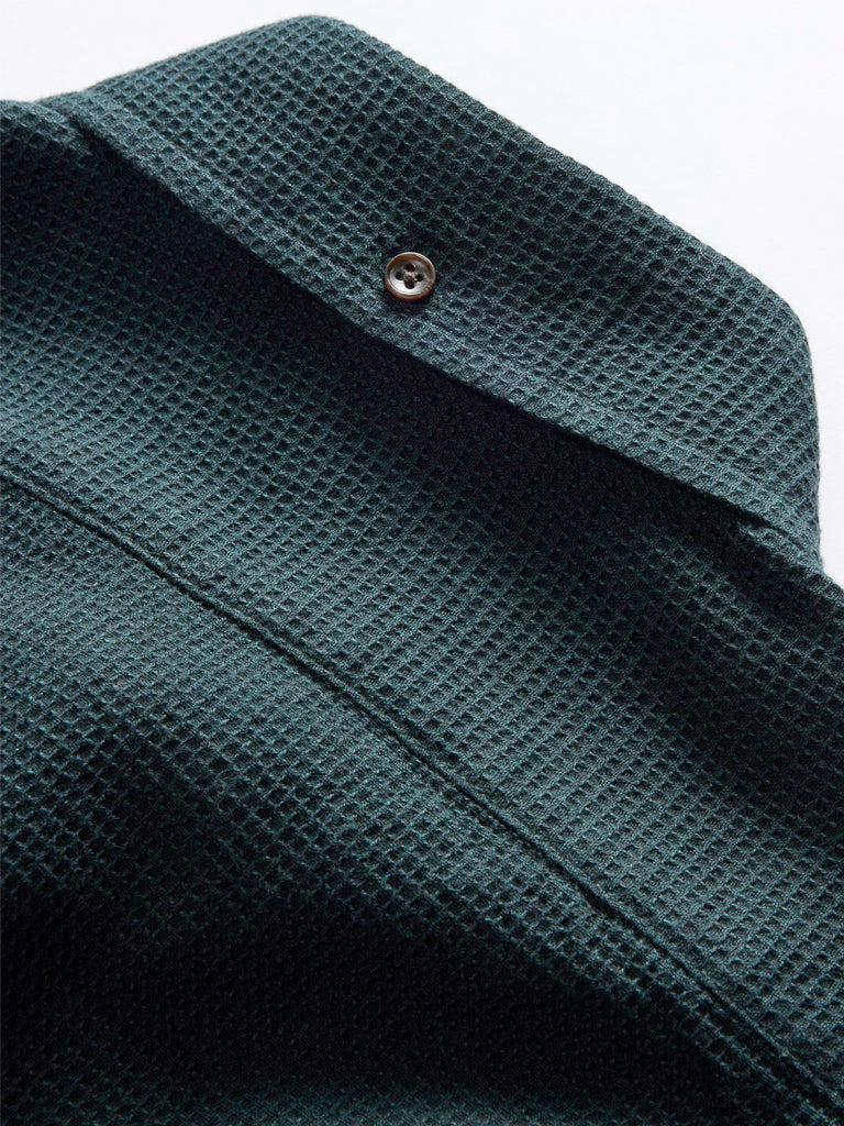Jack Shirt- Forest Waffle Taylor Stitch Shirts