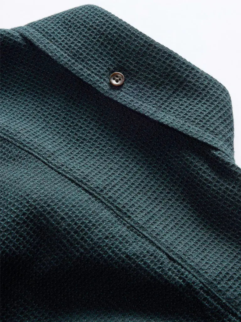 Jack Shirt- Forest Waffle Taylor Stitch Shirts