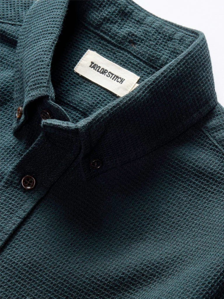 Jack Shirt- Forest Waffle Taylor Stitch Shirts
