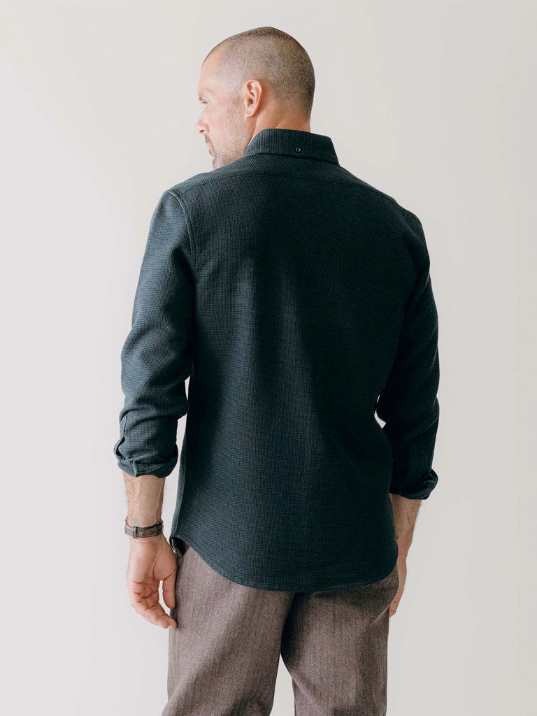 Jack Shirt- Forest Waffle Taylor Stitch Shirts