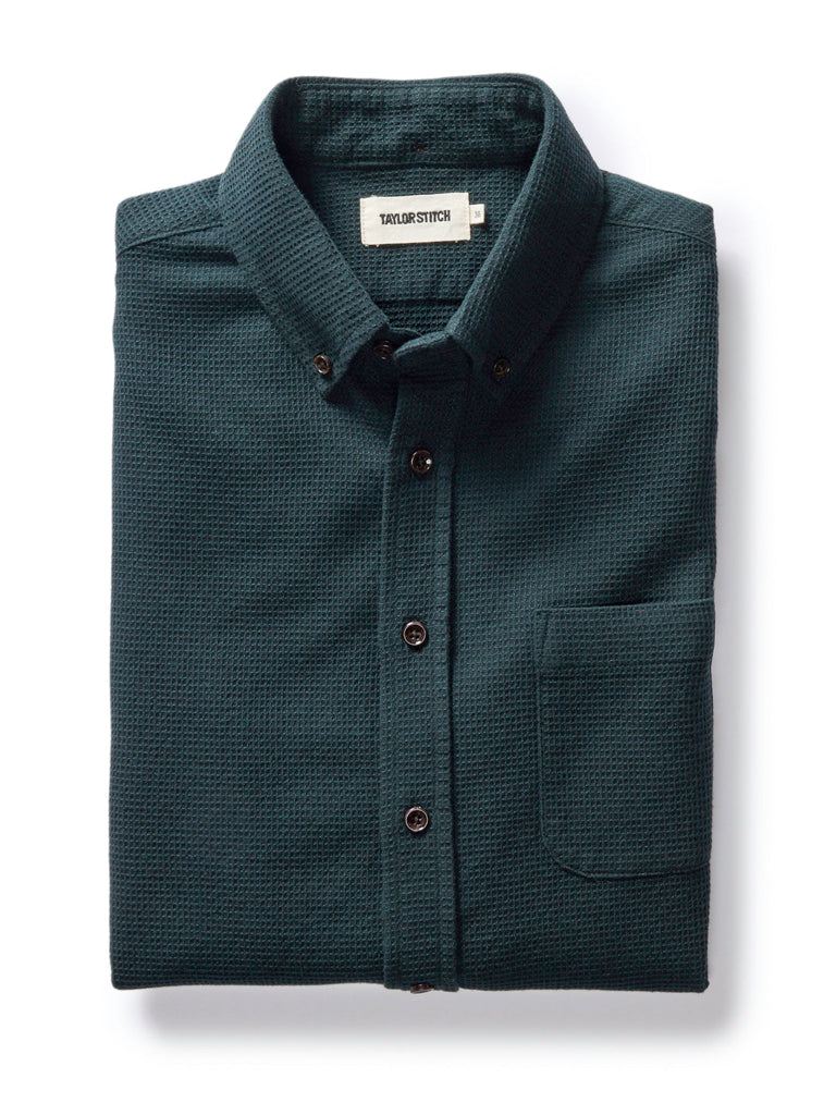 Jack Shirt- Forest Waffle Taylor Stitch Shirts