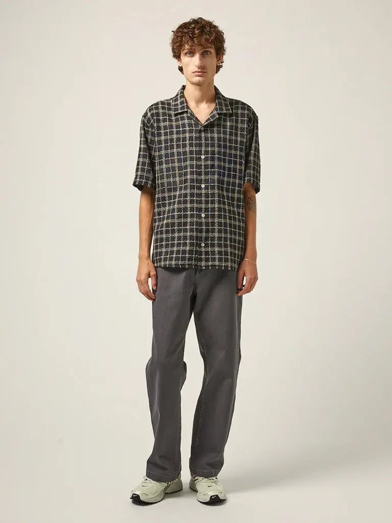 Wavy Linen SS Shirt- Corridor