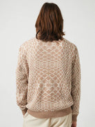 Time Warp Cardigan- Beige Corridor