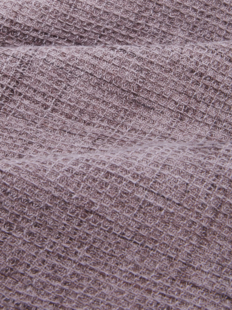 Pigment Dyed Waffle LS- Purple Corridor Shirts