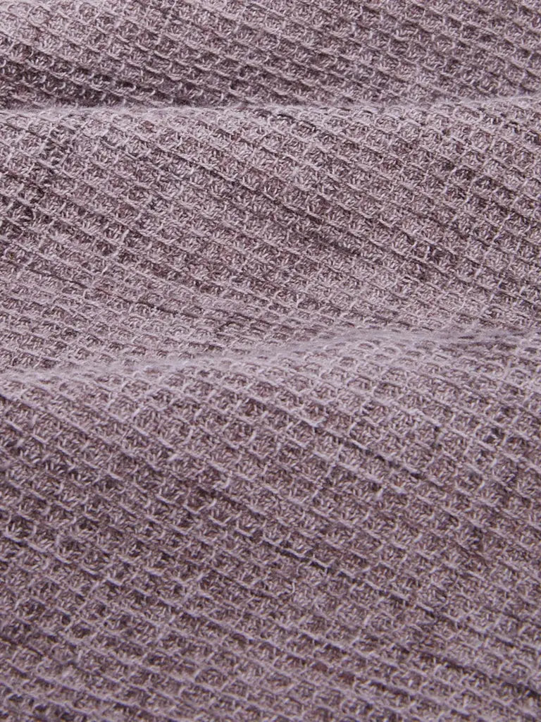 Pigment Dyed Waffle Shirt- Purple Corridor Shirts