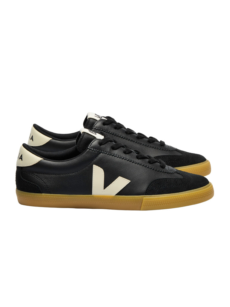 Volley Leather- Black/White Veja Shoes