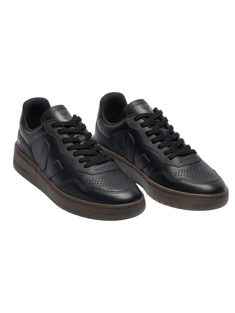 V-90 Leather- Black/Eagle Veja Shoes
