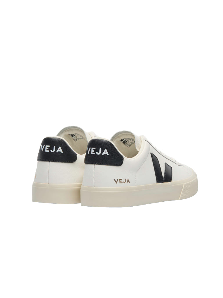 Campo Leather- White/Black Veja Shoes