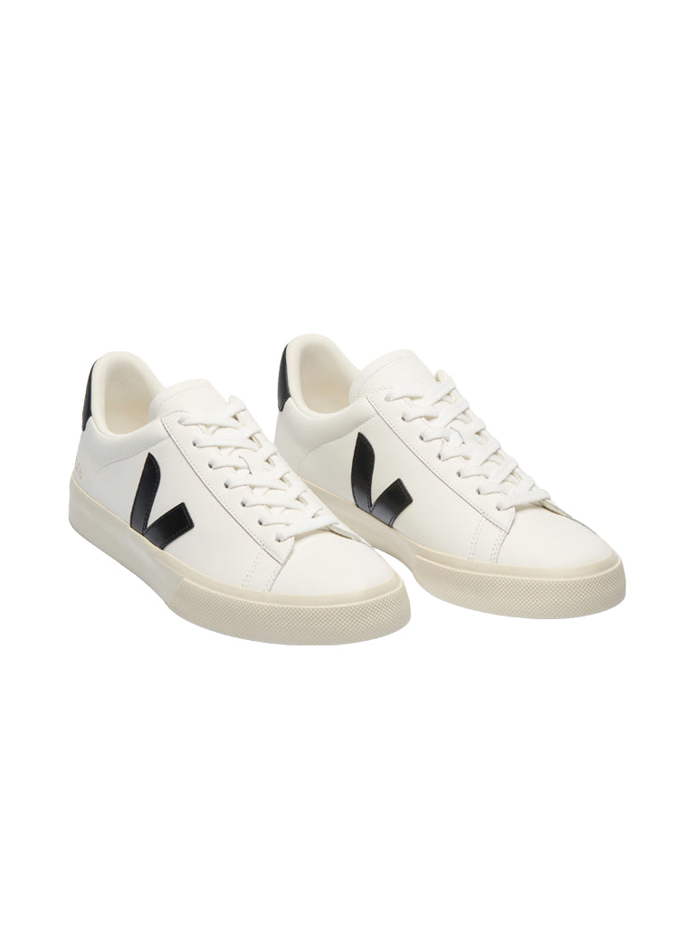 Campo Leather- White/Black Veja Shoes