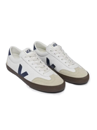 Volley Leather- White/Nautico/Bark Veja