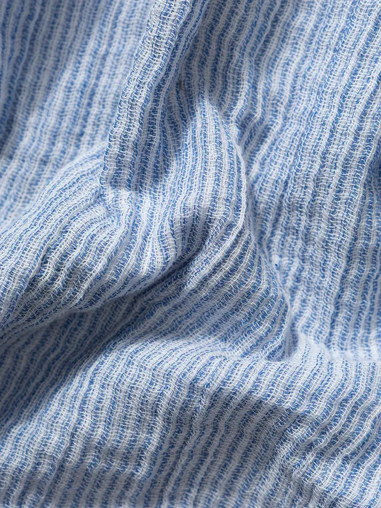 Western Shirt- Blue Edmmond Studios Shirts