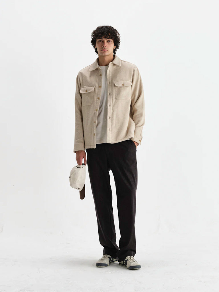 Lomond Overshirt- Natural Wax London Jackets
