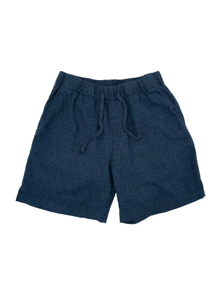 Homespun Sprint Easy Short- Indigo Save Khaki United