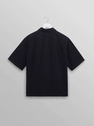 Keats- Navy Seersucker Wax London