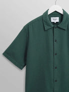 Keats- Forest Green Seersucker Wax London