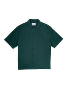 Keats- Forest Green Seersucker Wax London