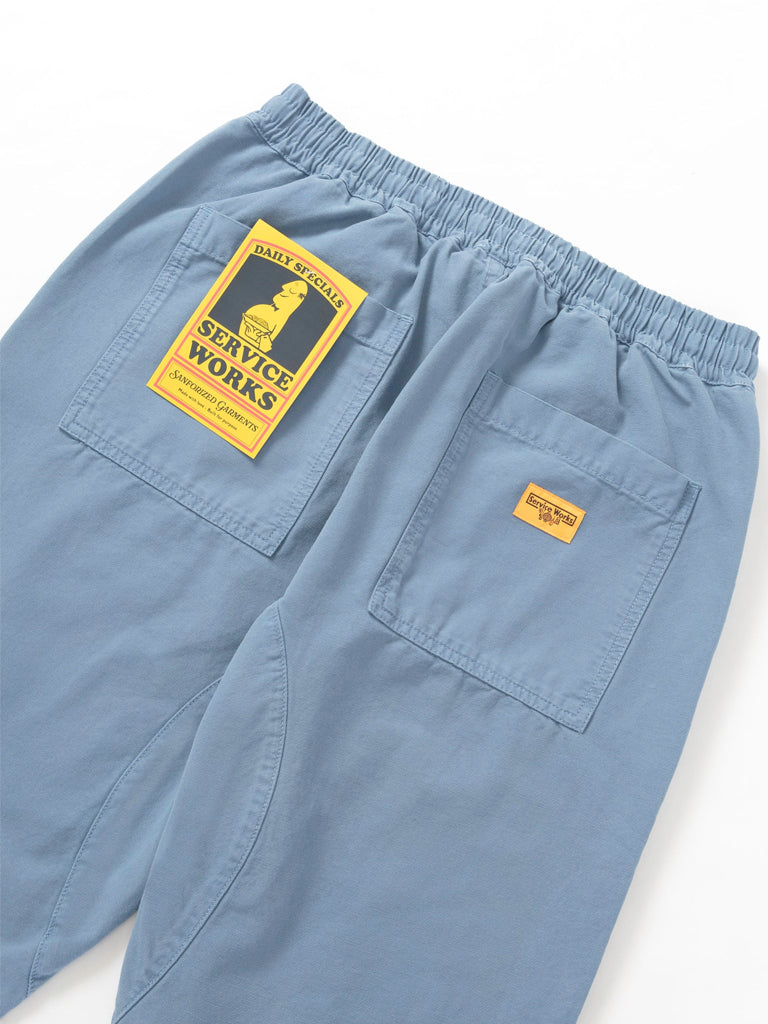 Canvas Chef Pant- Work Blue Service Works Pants
