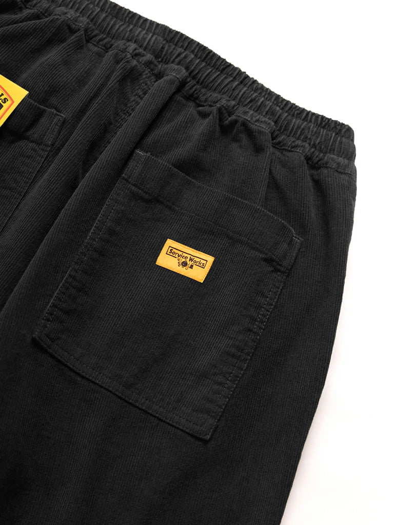 Corduroy Chef Pants- Black Service Works Pants
