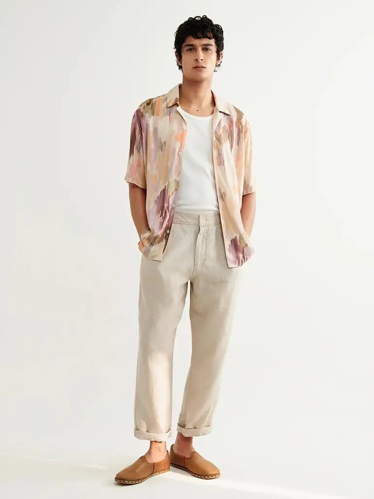 Didcot- Pastel And Multicolour Floral Wax London Shirts