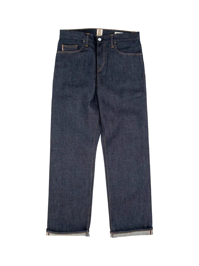 Pail Loose Straight- Indigo Raw 14 oz Hiroshi Kato Denim